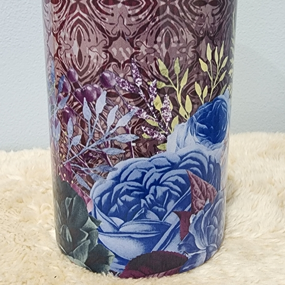 20 oz Decorative Stainless Steel Floral Tumbler - Picture 3 of 5
